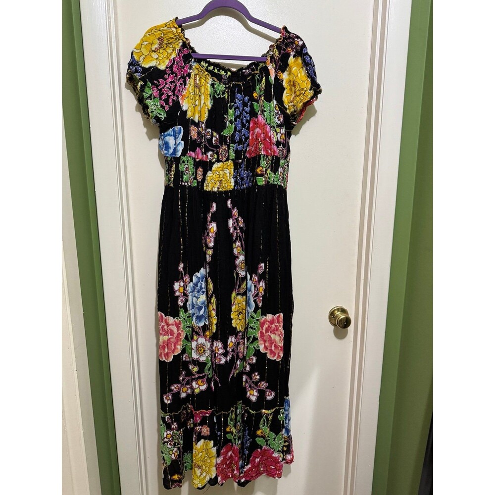 ME 2 MAGIC ANTHROPOLOGIE MAXI DRESS 2x nwot